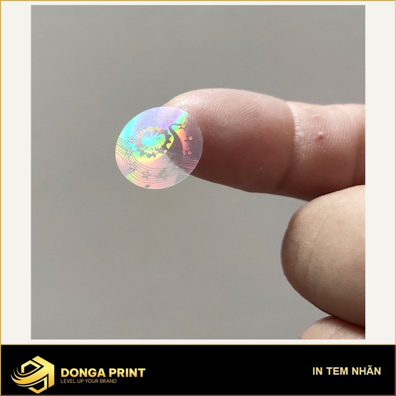 cán màng metalize hologram tán sắc 7 màu